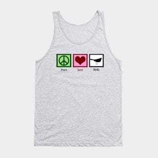 Peace Love Birds Tank Top